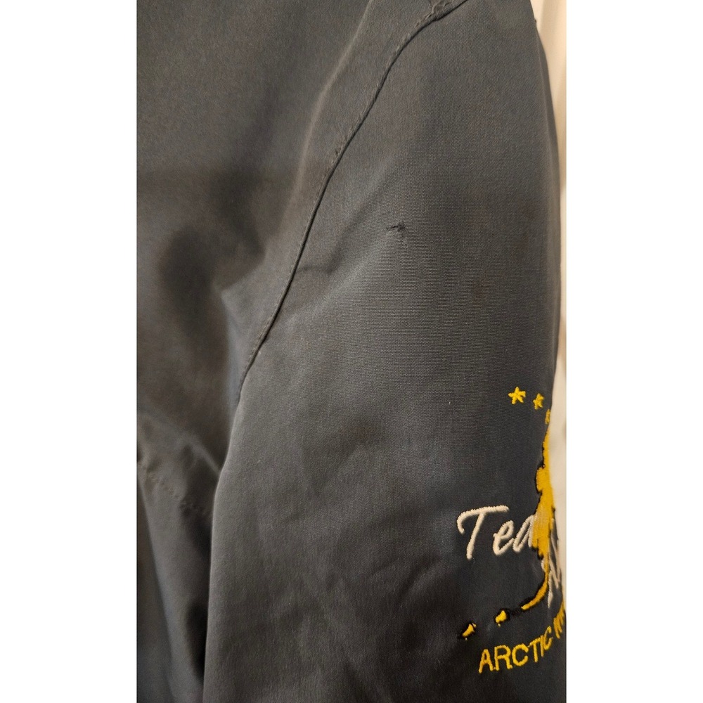 Turbine Team Alaska Arctic Winter Games Anorak Jacket Gray Womens Medium - Picture 10 of 16